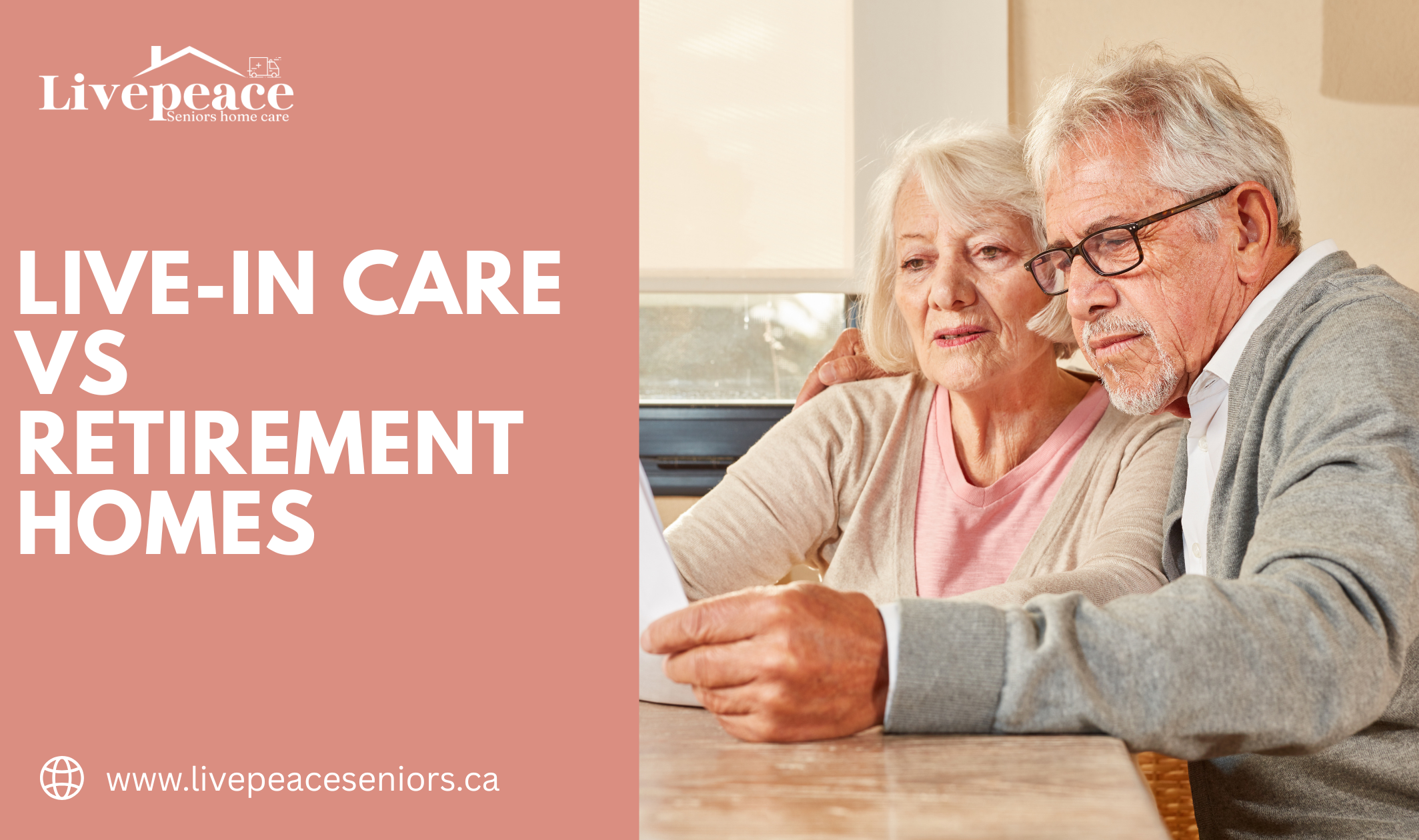 Live-In Care vs Retirement Homes Victoria BC | LivePeace Seniors