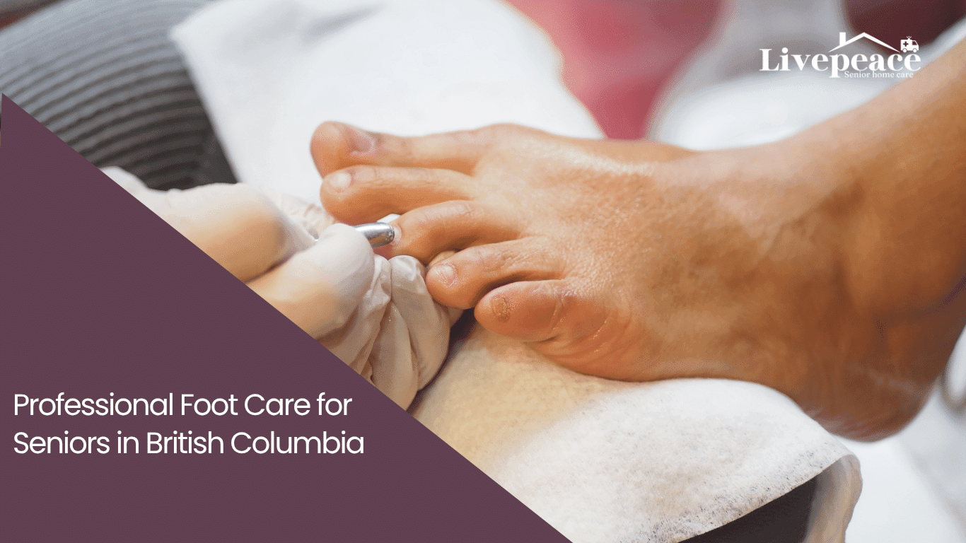 Foot Care nails cleaning