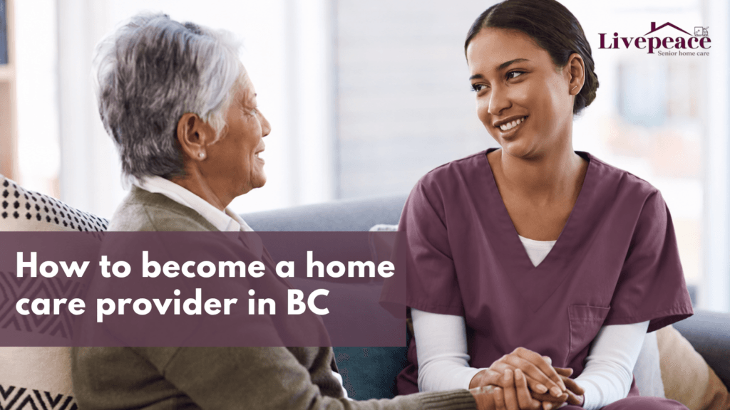 Senior woman talking with a home care caregiver in Vancouver, illustrating how families can choose the right senior home care agency.